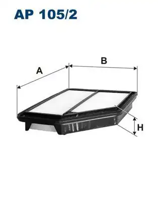 FILTRON AP105-2 | Filtre Hava Honda Cr V II Cr V III Fr V 2 2ctdi N22a1
