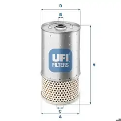 UFI 25.528.00 | Yağ Filtresi (Om601, Om602, Om603) 190 W201 88-93 W202 93-00 W124 89-93 W140 93-98 Unımog