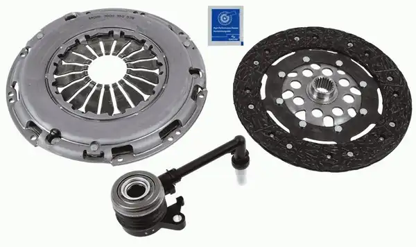 SACHS 3000990490 | Debriyaj Seti + Rulman Captur Clio Kadjar Megane Duster Qashqai II Pulsar 1.2 1.3 TCE 1.5 DCI 04-20
