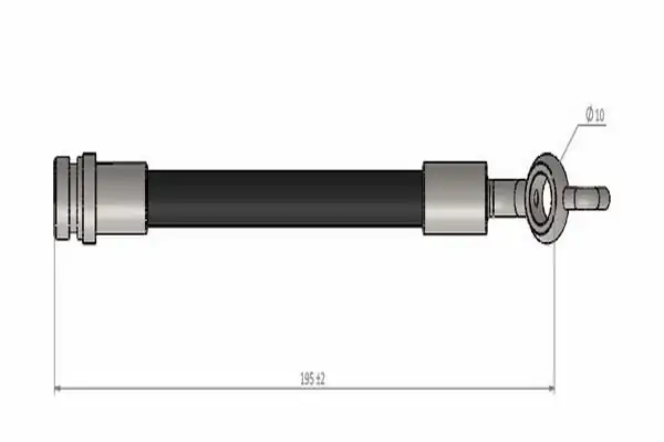 CAVO C900955A | Fren Hortumu Arka Sol Sağ Toyota Auris Verso 07 2 Adet