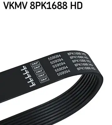 SKF VKMV8PK1688HD | Kanallı V Kayışı Mercedes -Cummıns Ford Cargo 2524 Iveco Tector
