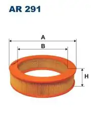 FILTRON AR291 | Hava Filtresi Hilux 80-90 Nissan D21 Pickup Terrano 90-96 Isuzu Campo