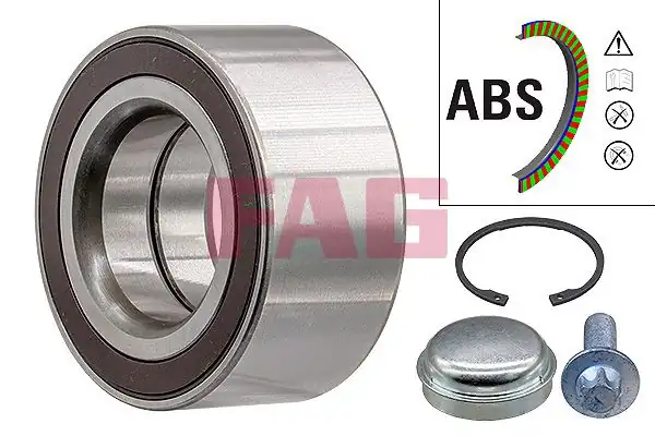 FAG 713667950 | Teker Rulmanı Ön ABS Halkasi Ve Kapak Ile W169 04 12 W245 05 11