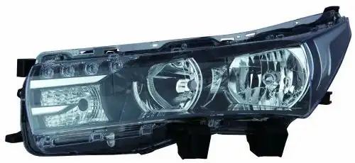 Depo 212 11y1r Ldem2 Ön Far Sağ Siyah Toyota Corolla 13