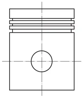 MAHLE 0222702 | Motor Piston Segman 79 50mm Clio Sandero 1 4 8v K7j 0 50 Renault Clio Dacia Sandero 1 4 8v K7j 710