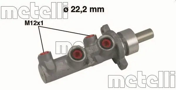 METELLİ 05-0483 | Ana Merkez Alüminyum ABS li Fiat Punto 1 3 JTD 2003 2005