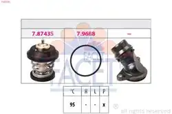 FACET 7.8757K | Termostat A3 A4 A5 Q5 TT Octavia Superb Golf VI Jetta Passat Tiguan 1.8-2.0 TFSI/TSI
