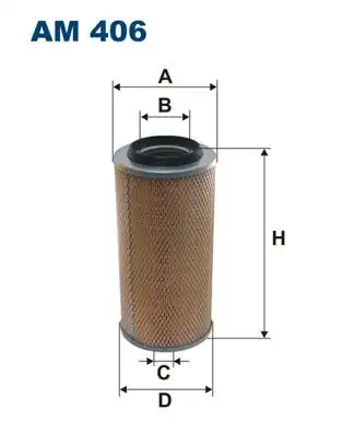 FILTRON AM406 | Hava Filtresi Mercedes T1 T2 T1 Tn 209 307 207 601 602