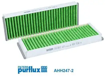 PURFLUX AHH247-2 | Kabin Filtresi Hepa Audi