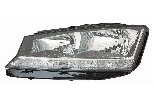 Depo 665 1139lmldem2 Ön Far Sol Skoda Fabia 18 Motorlu