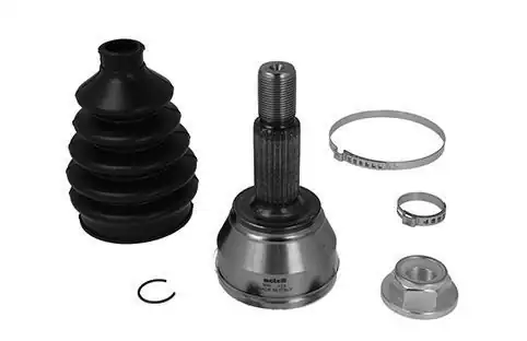 METELLİ 15-1669 | Aks Kafası Dış Kit Körüklü Segmanlı 22 Dış Ford Fiesta Fusion 1 4 TDCI 08