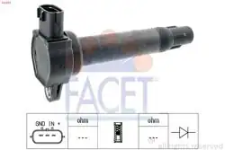 FACET 9.6397 | Ateşleme Bobini Kalem Asx Lancer Outlander 4007 C-Crosser 1.8 2.0 06-12