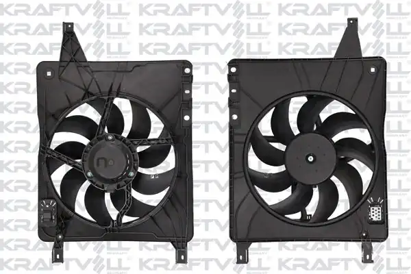 KRAFTVOLL 08120048 | Radyatör Fanı Komple Nissan Qashqai J10 Jj10 2007 2013