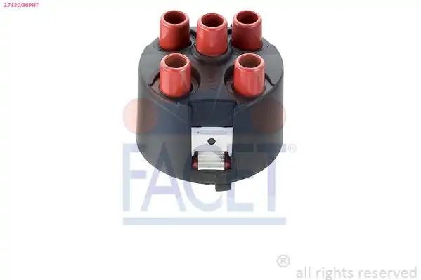 FACET 2-753036PHT | Distribütör Kapağı Audi A4 A6 Seat Ibiza Toledo VW Caddy Goal Golf Jetta Passat Aft 91 00