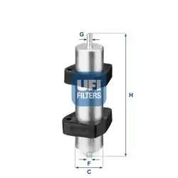 UFI 31.920.00 | Yakıt Filtresi (Mazot) Audi A4 (8K) A5 (8T3) 2.0 2,7 3,0 TDI V6 08-Q7 3,0 TDI 4,2 TDI 10 -