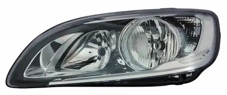 Depo 773 1150rmldem2 Sağ Far Volvo S60 V60 2014 Siyah Far Motorlu