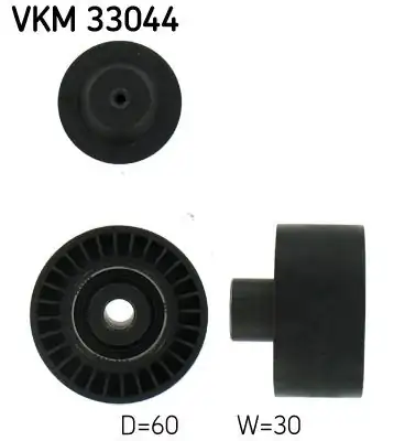 SKF VKM33044 | V Kayış Avare Alternatör Rulmanı P107 P206 P307 C2 C3 Xsara Fiesata 1 4hdi 1 6 Hdi