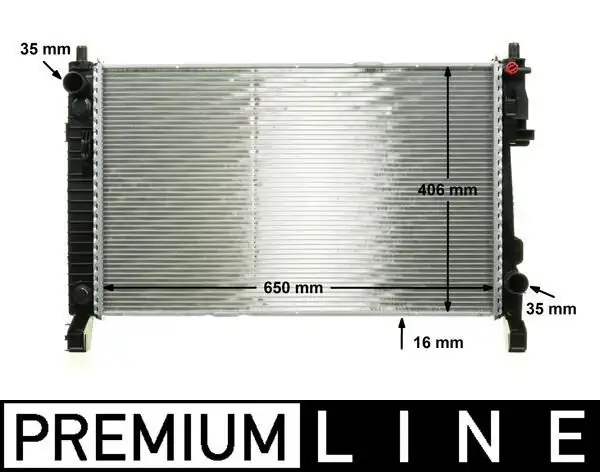 MAHLE CR661000P | Su Radyatörü Mercedes A Cl W169