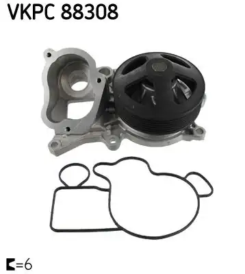 SKF VKPC88308 | Devirdaim Su Pompası Bmw N47 N47s1 F10 F20 F30 E90 E84 F25 F32 F34 F36 F11 F21 F22