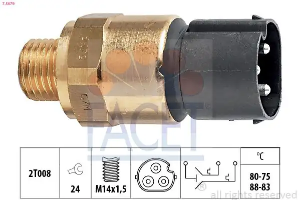 FACET 7-5679 | Hararet Müşürü Bmw E36 M42 M43 M44 95 98
