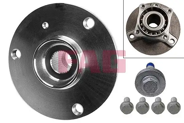 FAG 713661010 | Teker Rulmanı Arka Porya Smart Fortwo Cabrio 07 Fortwo Coupe 07