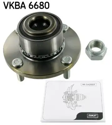 SKF VKBA6680 | Tekerlek Rulman Kiti Mitsubishi Colt 2004 2012 Smart Forfour 454 04 06