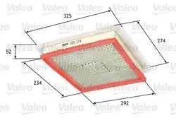 VALEO 585174 | Hava Filtresi Astra G 2.0 Dtı 2.2 Dtı 16V 99-05 Astra H 1.3 CDTI 1.7Cdtı Zafira 00-05