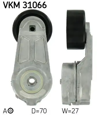 SKF VKM31066 | V Kayış Gergisi Kütüklü VW LT