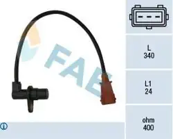 FAE 79033 | Krank Mili Hız Sensörü Jumper Boxer Ducato 2.0 P206 Paartner II Brerlıngo II Dw8b P306 Gtı P306 P406 1.8 Expert Jumpy Scudo 1,9Td Laguna 3,0 V6