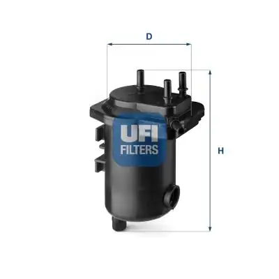 UFI 24-132-00 | Yakıt Filtresi Renault Megane II 1 5 dCi 02 Scenic II 03 Grand Scenic II 04