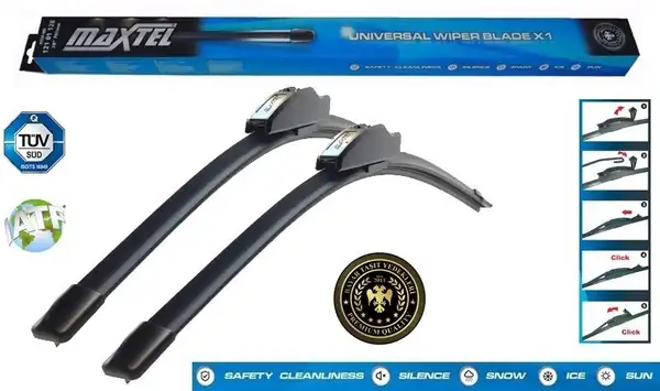 MAXTEL 12101021 | Muz Tipi Silecek Süpürgesi Universal 530mm 21 İnç 2008519