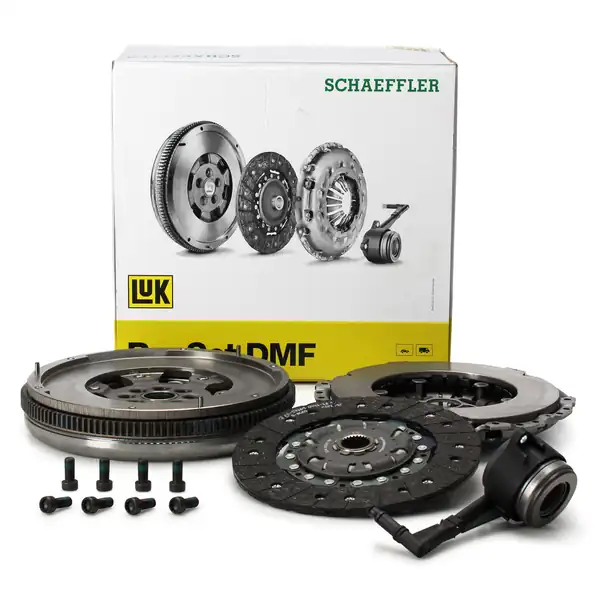 Luk 600012500 VW Transporter T5 2 5 TDI AXD Volanlı Debriyaj Seti Hidrolik Rulman 04 10