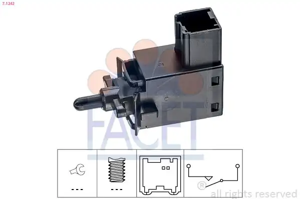 FACET 7-1242 | Debriyaj Pedal Müşürü Captiva Antara Aveo Lacetti Mokka