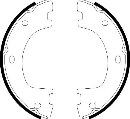 HELLA PAGİD 8DA355050-071 | El Fren Balatası-Kampana 172mm VW Crafter / Mercedes Sprinter W906-907