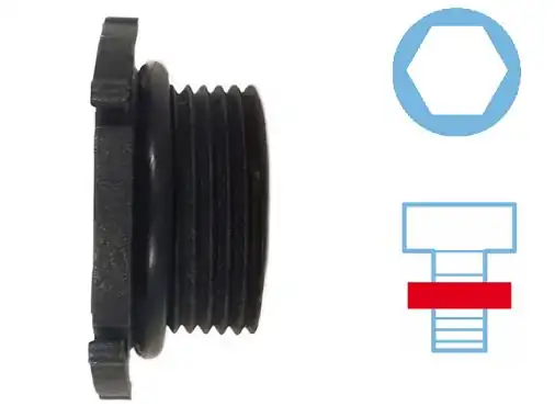 CORTECO 49362592 | Karter Tapası Bmw F20 F21 F22 F30 F31 F34 F35 F36 F07 F10 F11 F18 X1 E84 E89 N20 N26 07 18