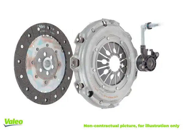 Valeo 834337 3 lü Debriyaj Takımı Baskı Disk Rulman Renault Twingo II 2007 1 2 Clio Modus