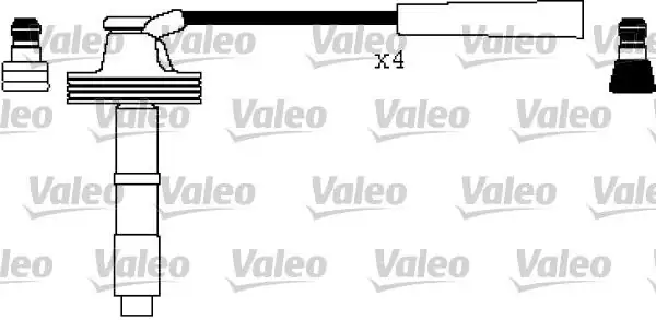 Valeo 346326 Buji Kablosu Renault Laguna 2 0 16v 95 01 Safrane 2 0 16v 95 00 Volvo S40 95 99