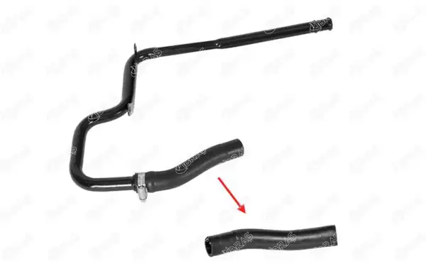 IBRAS 19870 | Kalorifer Hortumu Metal Boru Hariç Connect 02 13 Focus 98 05 1 8 TDCI 75ps 90ps