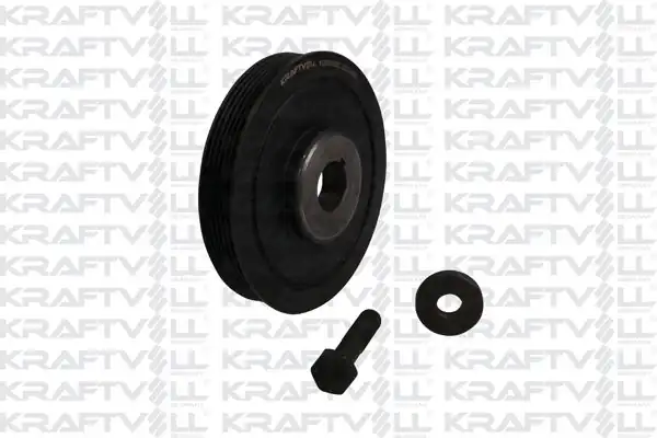 KRAFTVOLL 15050082 | Krank Kasnağı Partner Berlingo 96 08 P306 93 02 1 Adet Pullu Civata