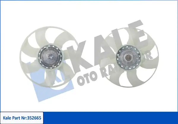 KALE 352665 | Ford Transit V184 2 4 01 06 Soğutma Fanı Komple