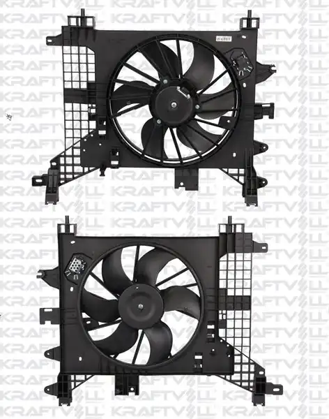 KRAFTVOLL 08120006 | Radyatör Fan Motoru Davlumbazlı Duster 1 5 dCi 1 6 16v 10