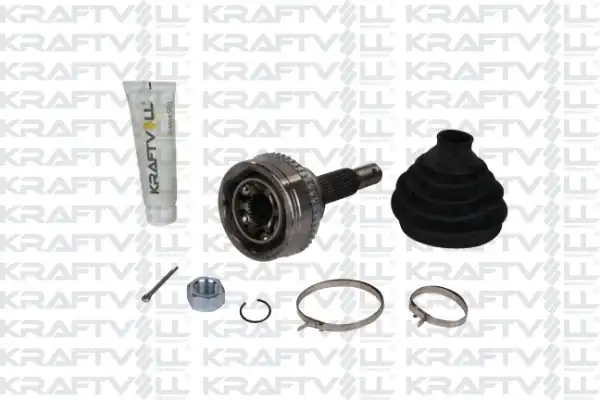 KRAFTVOLL 01020123 | Aks Kafası Dış Transit 06 11 ABS li ABS Halkasi Dış Sayısı 48 Conta Çapı mm 60 Tekerlek Tar
