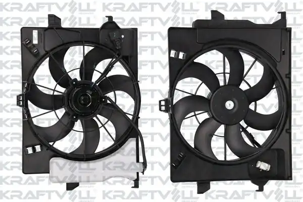 KRAFTVOLL 08120029 | Radyatör Fanı Davlumbazlı Bıdonlu Accent Blue 1 4 Benzinli 2011