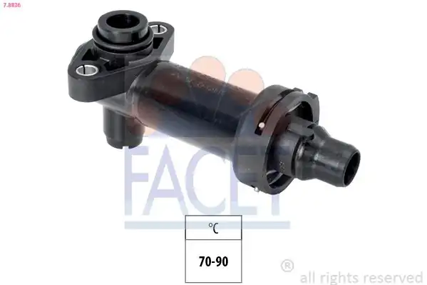 FACET 7-8836 | Termostat 70 Egr Bmw M47n M57n E46 E38 E39 E65 824133