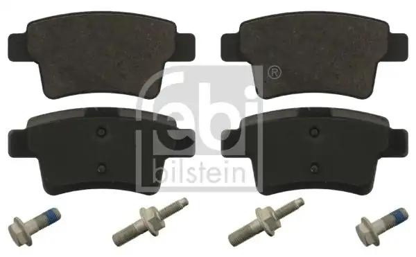FEBI 16793 | Arka Fren Disk Balata Wva 24540 Citroen C4 Picasso 1 6 Hdi 1 8 2 0 2 0 Hdi 06