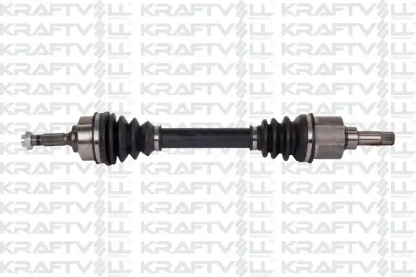 KRAFTVOLL 01010054 | Aks Ön Sol Komple 206 Dıs Freze 21 Ic Freze 22 Boy 610mm Tu3jp Et3j4 1.4 8V 16V Abssız 98- -