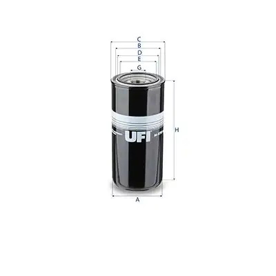 Ufi Filtre 24 478 00 Yakıt Filtresi Daf 95 Xf Vk 390 M Motor