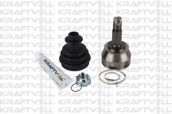 KRAFTVOLL 01020222 | Aks Kafası Dış Bravo 1 4 1 6 Doblo Cargo 1 6 Dış Freze 25 İç Freze 26