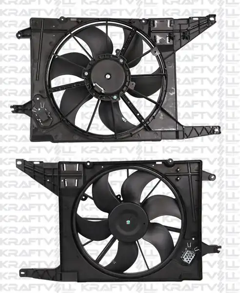 KRAFTVOLL 08120010 | Radyatör Fan Motoru Davlumbazlı Logan Sandero Duster