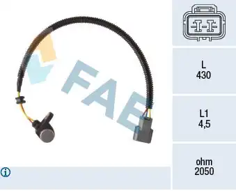 FAE 79419 | Krank Pozisyon Sensörü Honda Civic 1 4 1 6 1996 2000